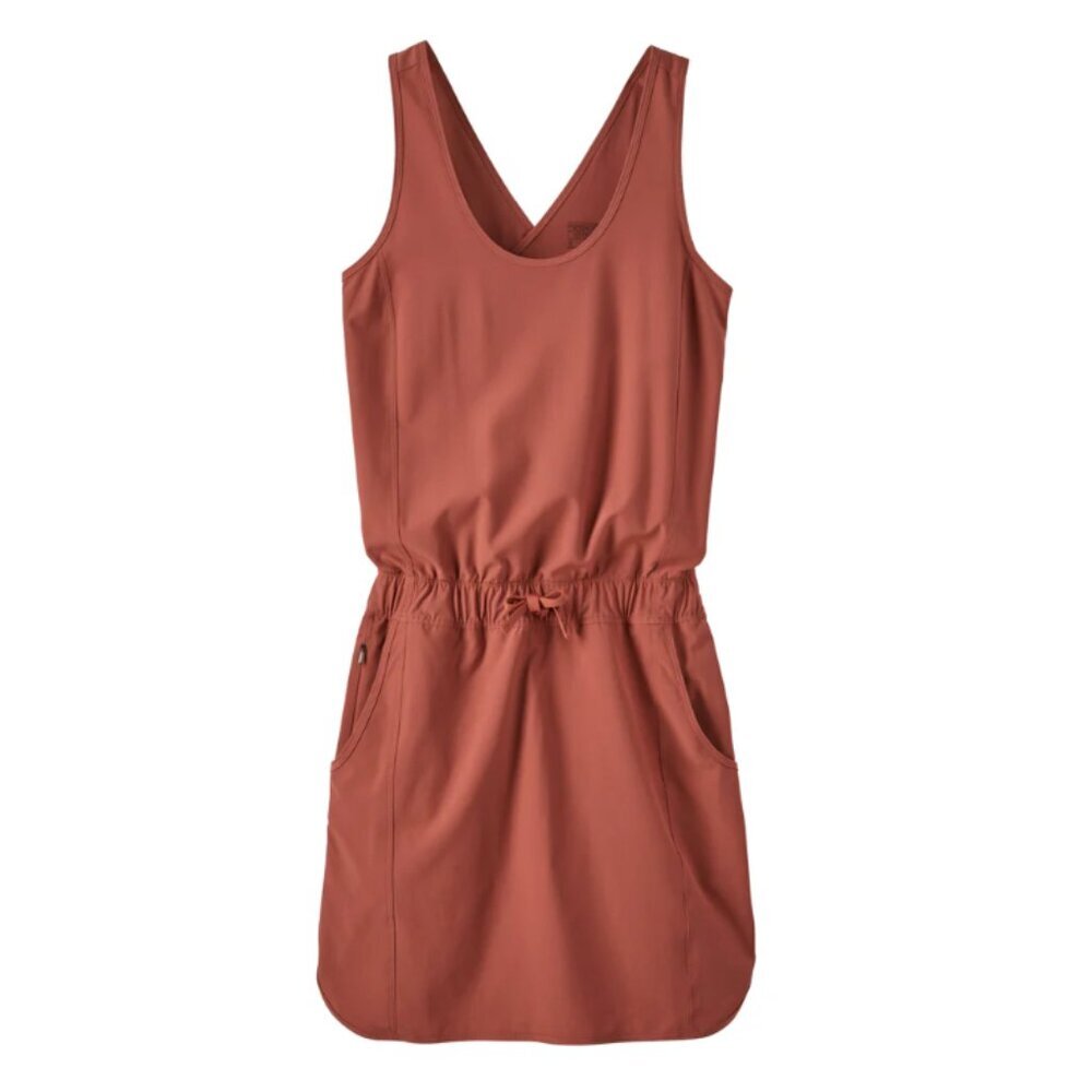 Patagonia Women's Mini Dress in Rust